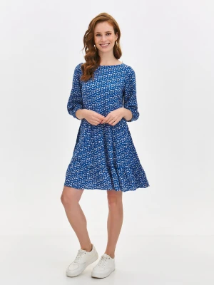 Sukienka damska niebieska - SSU4598NI sukienka - TOP SECRET - Odzieżowy sklep internetowy TOP SECRET