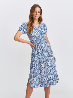 Sukienka damska niebieska - SSU4648NI sukienka - TOP SECRET - Odzieżowy sklep internetowy TOP SECRET