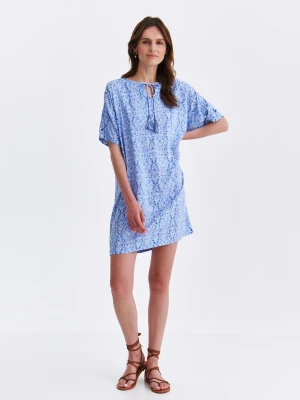 Sukienka damska niebieska - SSU4704NI sukienka - TOP SECRET - Odzieżowy sklep internetowy TOP SECRET