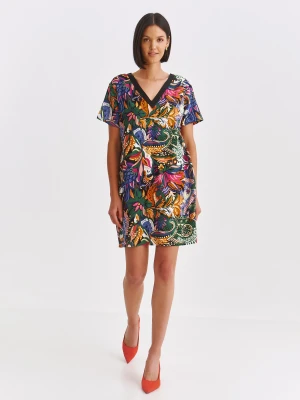 Sukienka damska zielona - DSU0162ZI sukienka - DRYWASH - Odzieżowy sklep internetowy TOP SECRET