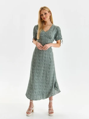 Sukienka damska zielona - SSU4380ZI sukienka - TOP SECRET - Odzieżowy sklep internetowy TOP SECRET