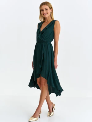 Sukienka damska zielona - SSU4417ZI sukienka - TOP SECRET - Odzieżowy sklep internetowy TOP SECRET