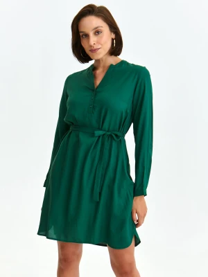 Sukienka damska zielona - SSU4457ZI tunika - TOP SECRET - Odzieżowy sklep internetowy TOP SECRET