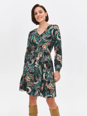 Sukienka damska zielona - SSU4607ZI sukienka - TOP SECRET - Odzieżowy sklep internetowy TOP SECRET