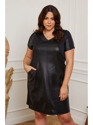 Plus Size Company Sukienka "Dimeo" w kolorze czarnym rozmiar: 38