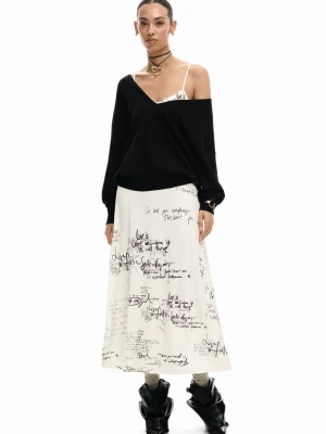 Długa łączona sukienka Desigual