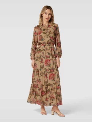 Sukienka długa z kwiatowym nadrukiem na całej powierzchni model ‘DEIRLEE’ Lauren Ralph Lauren