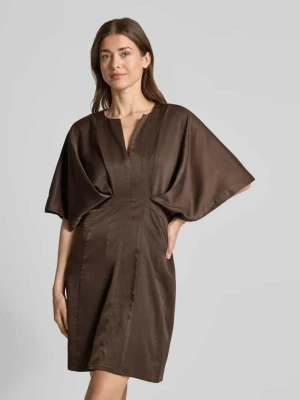 Sukienka do kolan z dodatkiem wiskozy model 'VIANNA' Copenhagen Muse