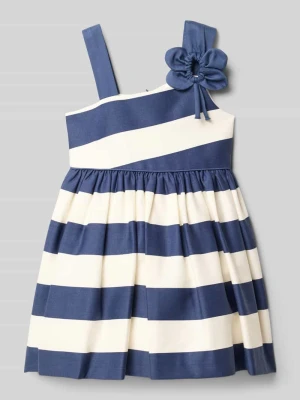 Sukienka do kolan z kwiatową aplikacją Mayoral