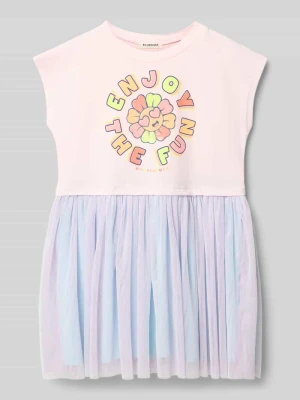 Sukienka do kolan z nadrukiem z motywem BILLIEBLUSH