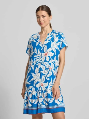 Sukienka do kolan z wiskozy z listwą guzikową model 'Rylie' GUIDO MARIA KRETSCHMER WOMAN