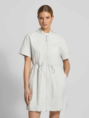 Sukienka do kolan z zamkiem błyskawicznym dwustronnym model 'RONNY2' Fire + Ice