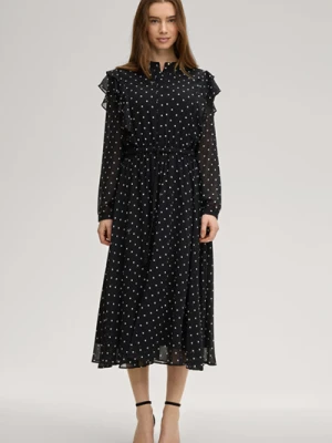 Sukienka Dot w czarne kropki Joop