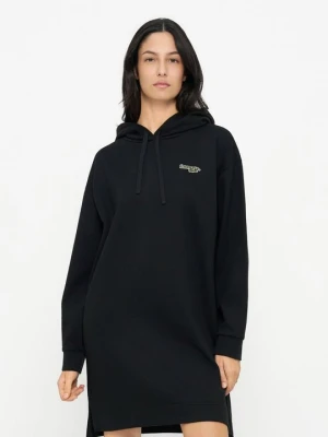 Sukienka dresowa Lacoste czarny