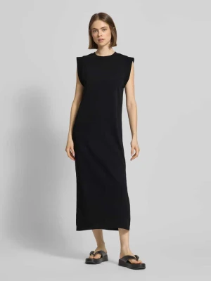 Sukienka dresowa o kroju regular fit z mieszanki bawełny model 'CHILLI SUMMER' Pieces