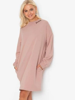 Sukienka dresowa oversized bonprix