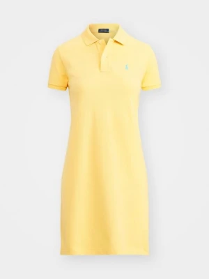 Sukienka dresowa Polo Ralph Lauren żółty