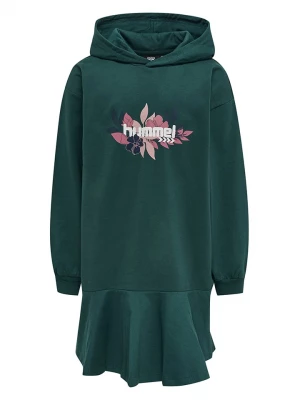 Hummel Sukienka dresowa "Saga" w kolorze zielonym rozmiar: 146