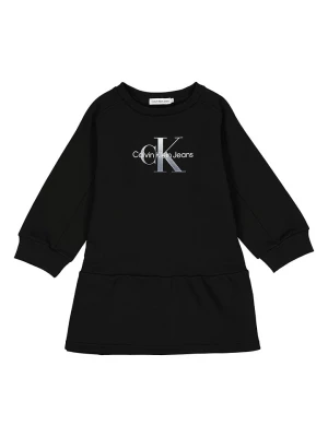 Calvin Klein Sukienka dresowa w kolorze czarnym rozmiar: 128