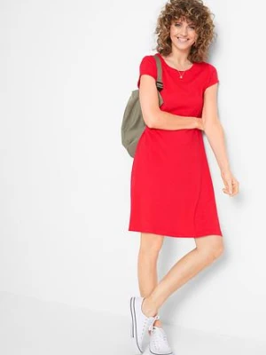 Sukienka dresowa z czystej bawełny organicznej bonprix