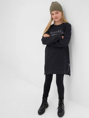 Sukienka dresowa z czystej bawełny organicznej bonprix