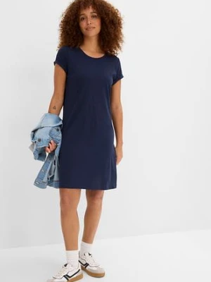 Sukienka dresowa z czystej bawełny organicznej bonprix