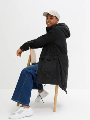 Sukienka dresowa z miękkiego materiału frotte bonprix