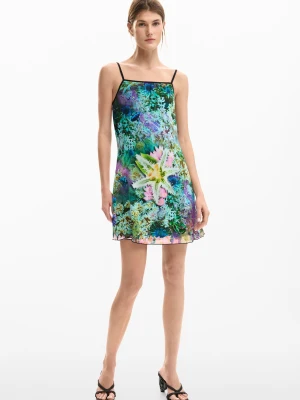 Sukienka dwustronna w kwiaty Desigual