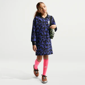 Sukienka dżersejowa dla dużych dzieci Nike x LEGO® Collection - Czerń