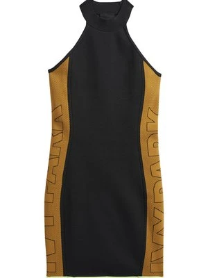 Sukienka dzianinowa adidas Originals czarny