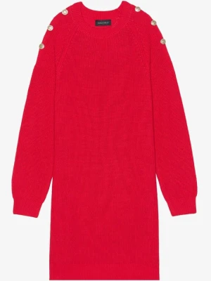 Sukienka dzianinowa Anna Field By Zalando czerwony