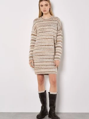 Sukienka dzianinowa Apricot