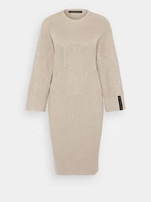 Sukienka dzianinowa Armani Exchange