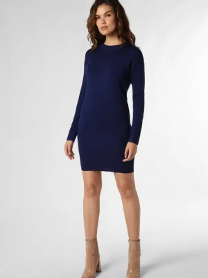 Sukienka dzianinowa Armani Exchange niebieski