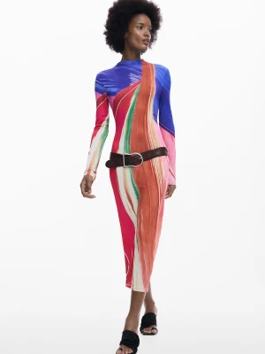 Sukienka dzianinowa arty Desigual