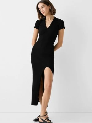 Sukienka dzianinowa Bershka