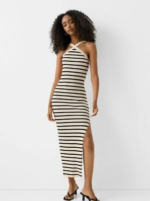 Sukienka dzianinowa Bershka