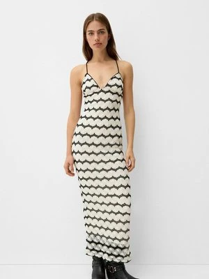 Sukienka dzianinowa Bershka