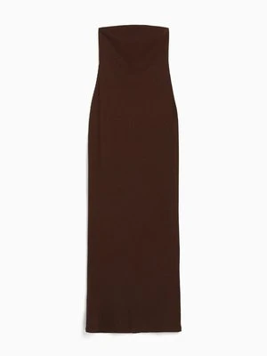 Sukienka dzianinowa Bershka