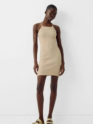 Sukienka dzianinowa Bershka