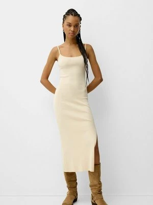 Sukienka dzianinowa Bershka