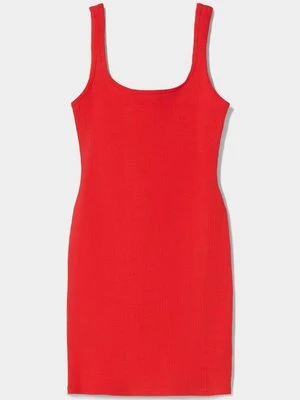 Sukienka dzianinowa Bershka