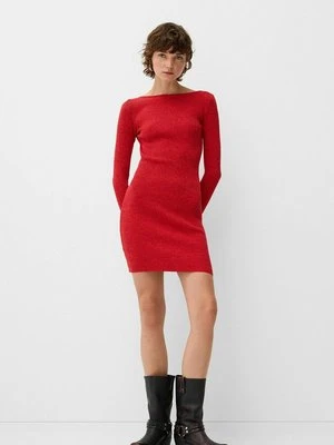 Sukienka dzianinowa Bershka