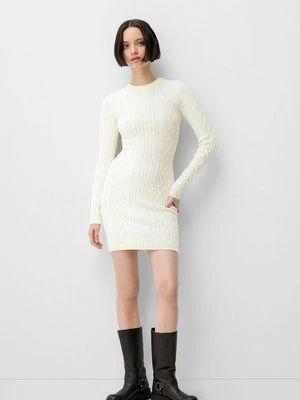 Sukienka dzianinowa Bershka