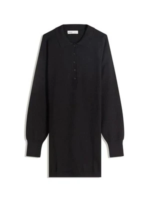 Sukienka dzianinowa Bershka czarny