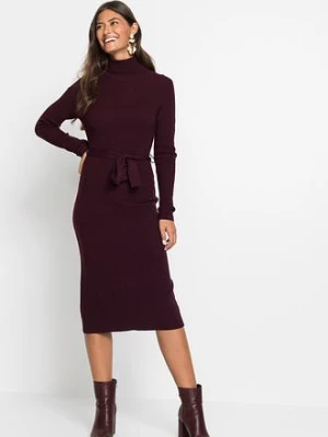 Sukienka dzianinowa bonprix