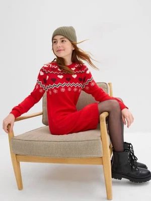 Sukienka dzianinowa bonprix