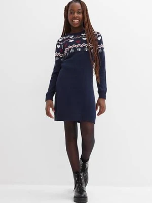 Sukienka dzianinowa bonprix