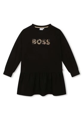 Sukienka dzianinowa BOSS Kidswear