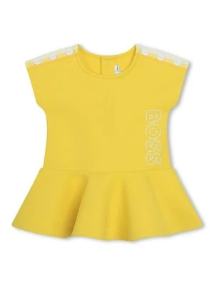 Sukienka dzianinowa BOSS Kidswear